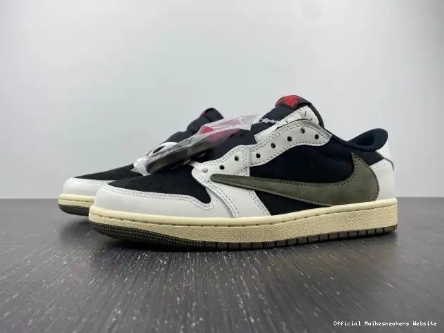 Official Maikesneakers Jordan Air Olive Low Travis OG x 1 DZ4137-106 WMNS Scott 0323